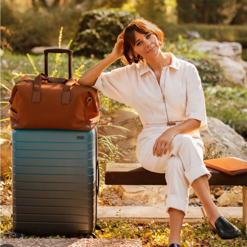 Away x Rashida Jones Limited edition Weekender Duffel